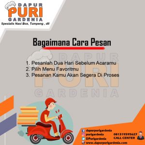 Bagaimana cara pesan catering