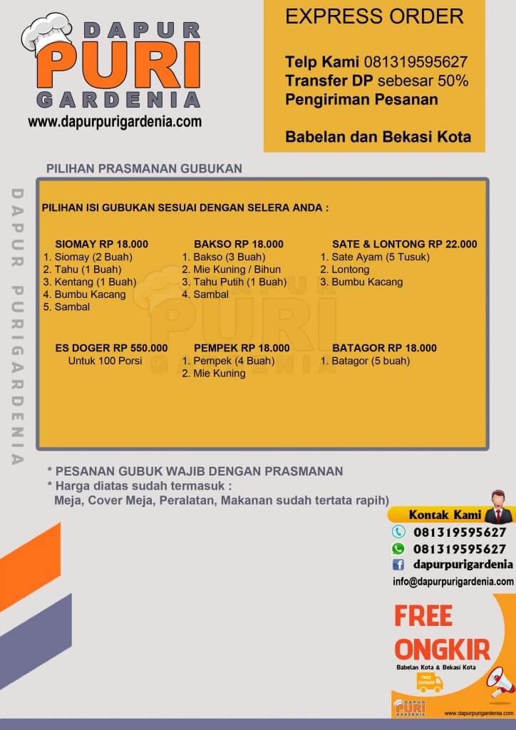 Prasmanan Gubukan Prasmanan Gubukan