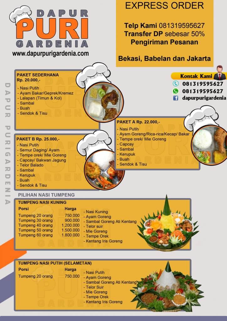 Brosur Catering Bekasi