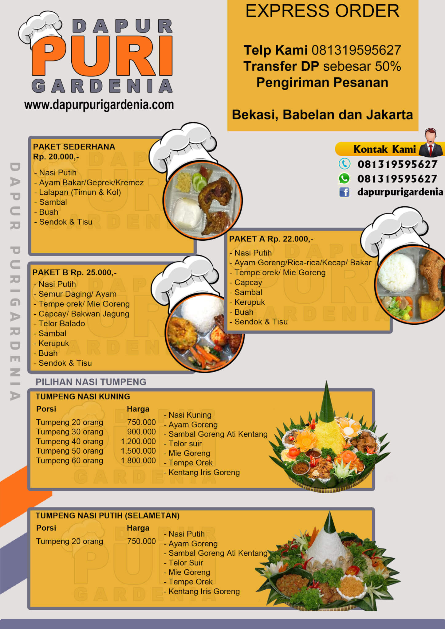 Brosur Catering Bekasi